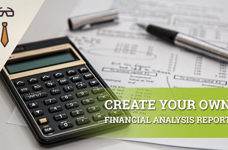 create a financial analysis report